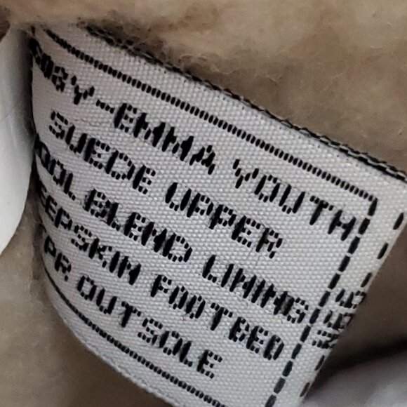 Kids Bearpaw Emma Youth Boot 608Y Hickory II Suede Size 13 New in Box - Picture 14 of 14